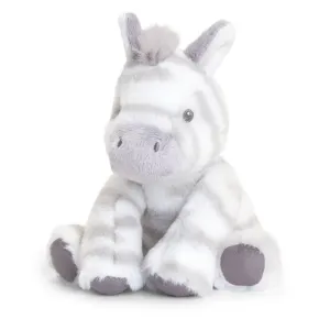 14CM KEELECO CUDDLE ZEBRA (100% RECYCLED)