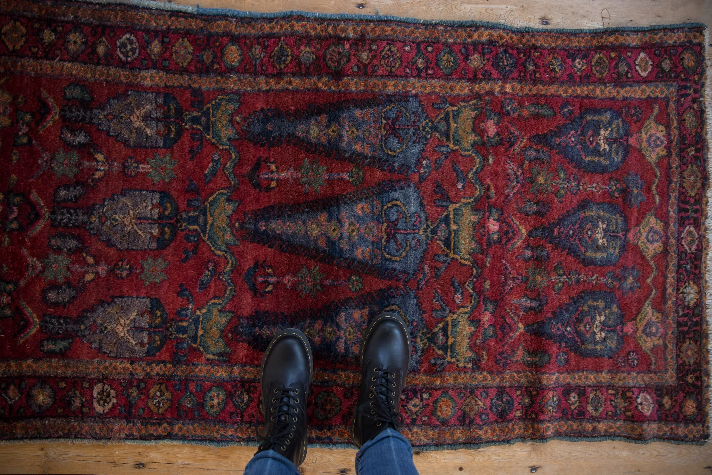 3x6 Vintage Fine Lilihan Rug Runner