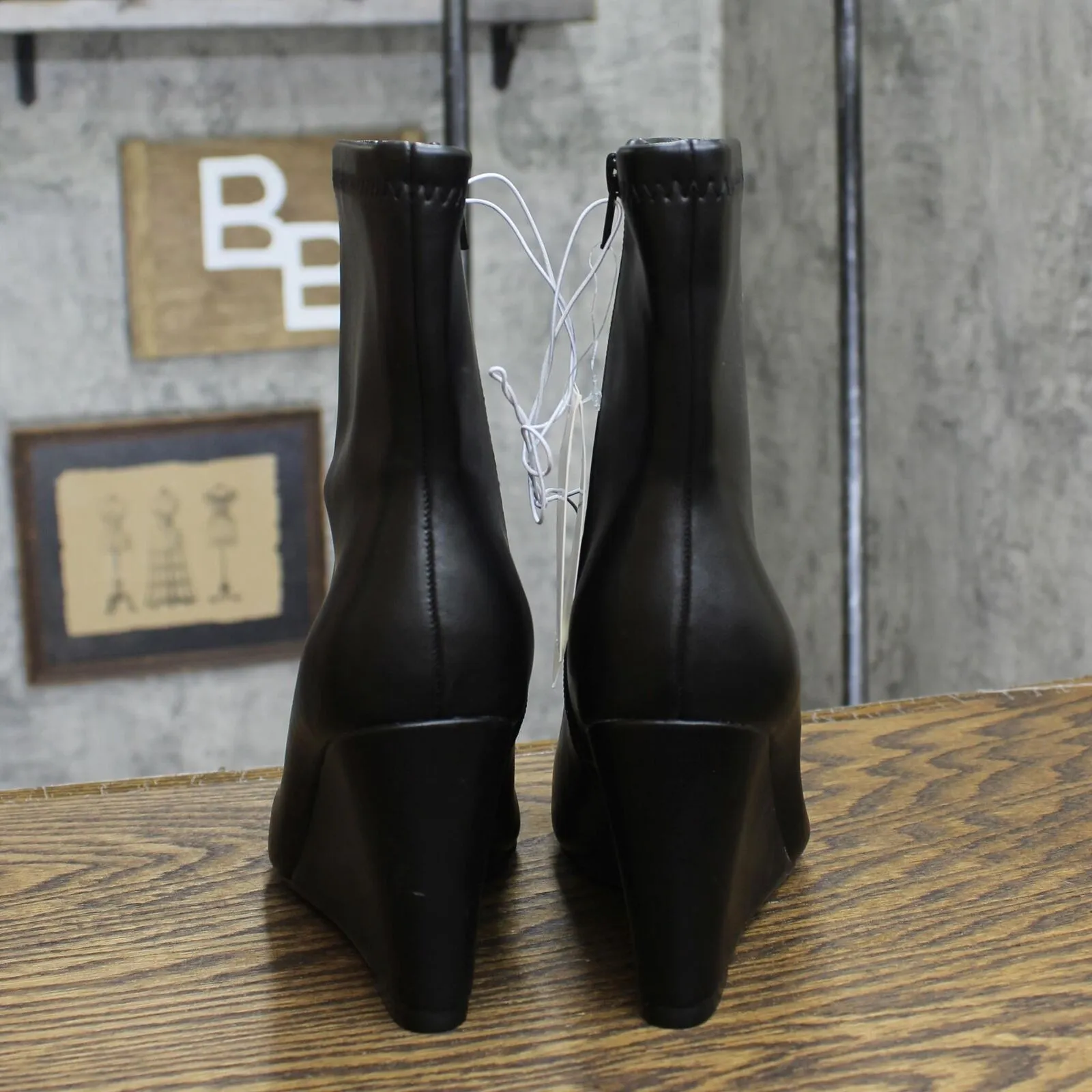 A New Day Women's Jocelyn Wedge Stretch Dress Boots 87930343