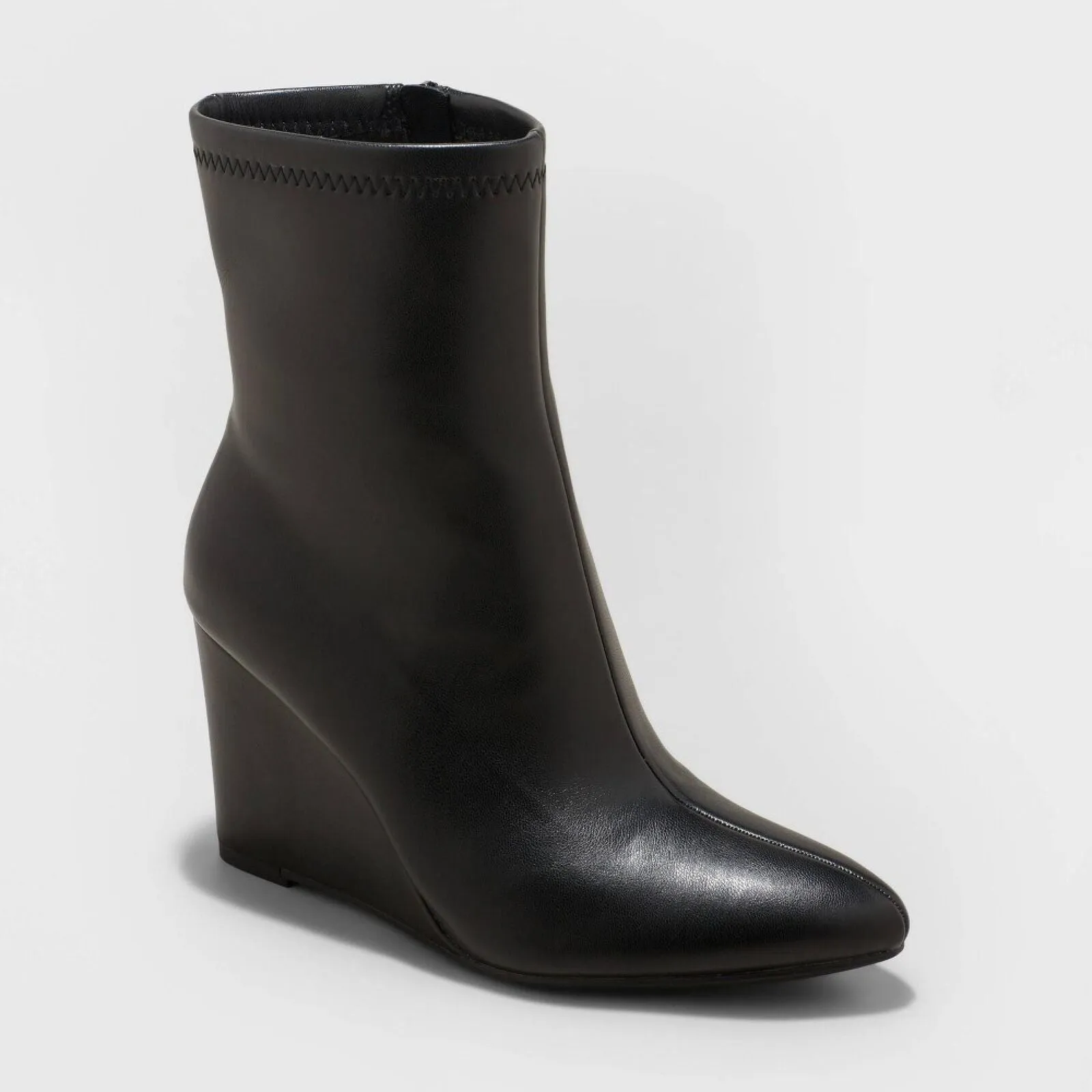A New Day Women's Jocelyn Wedge Stretch Dress Boots 87930343