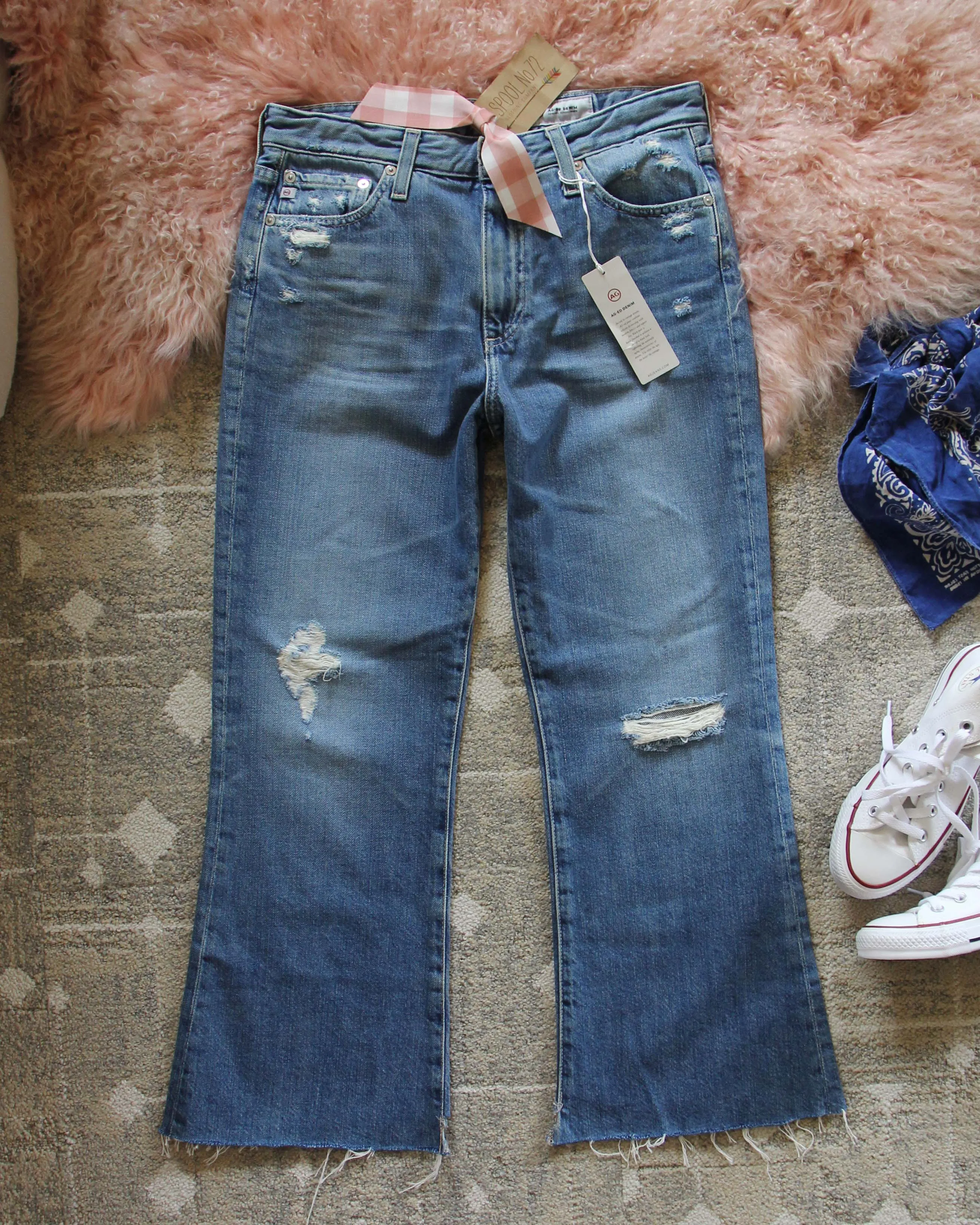 AG Soft Flare Leg Jeans