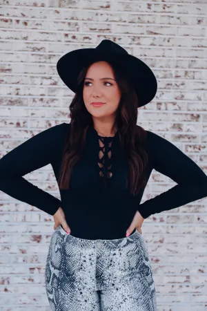 Anabelle Lace Up Bodysuit