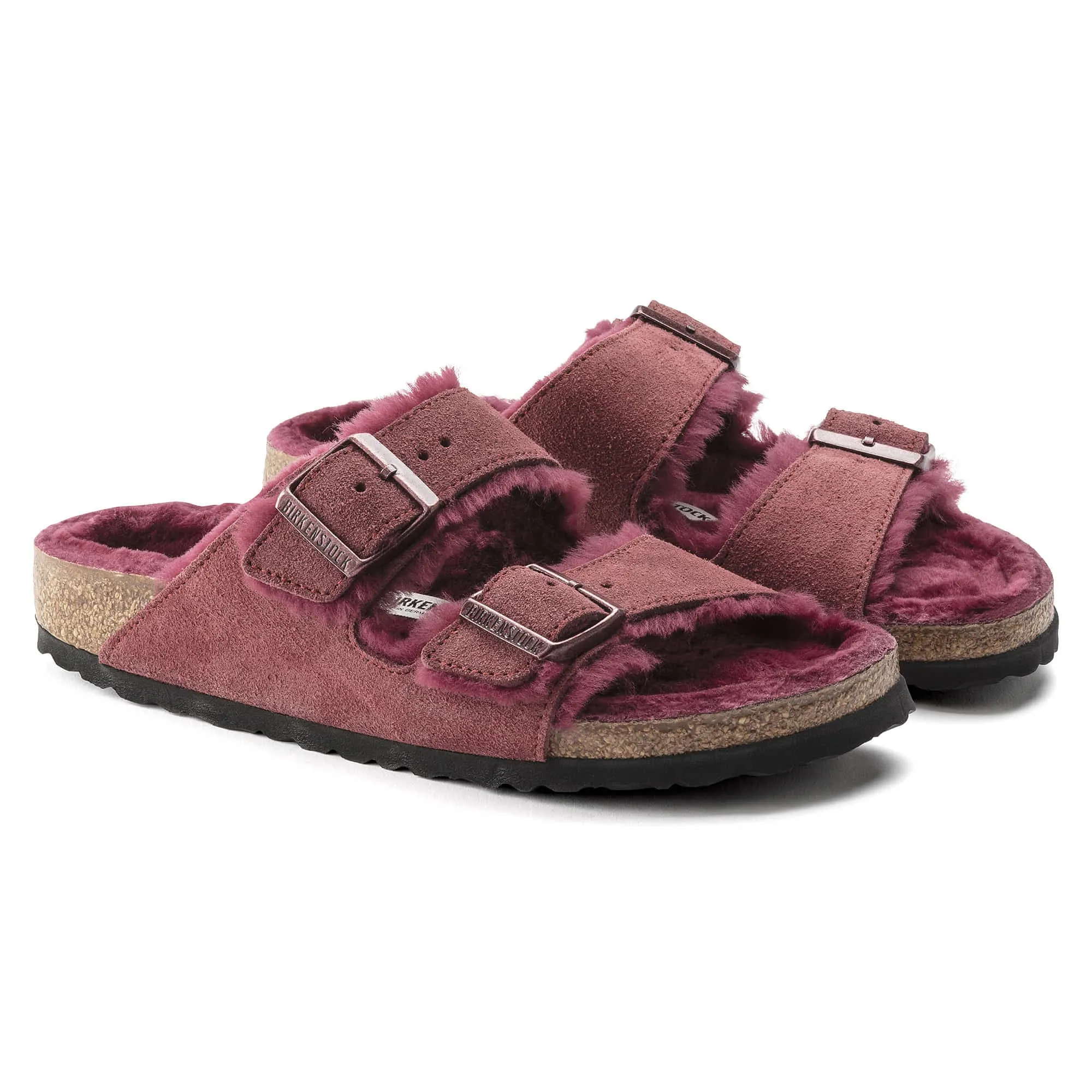 Arizona Shearling Suede Leather