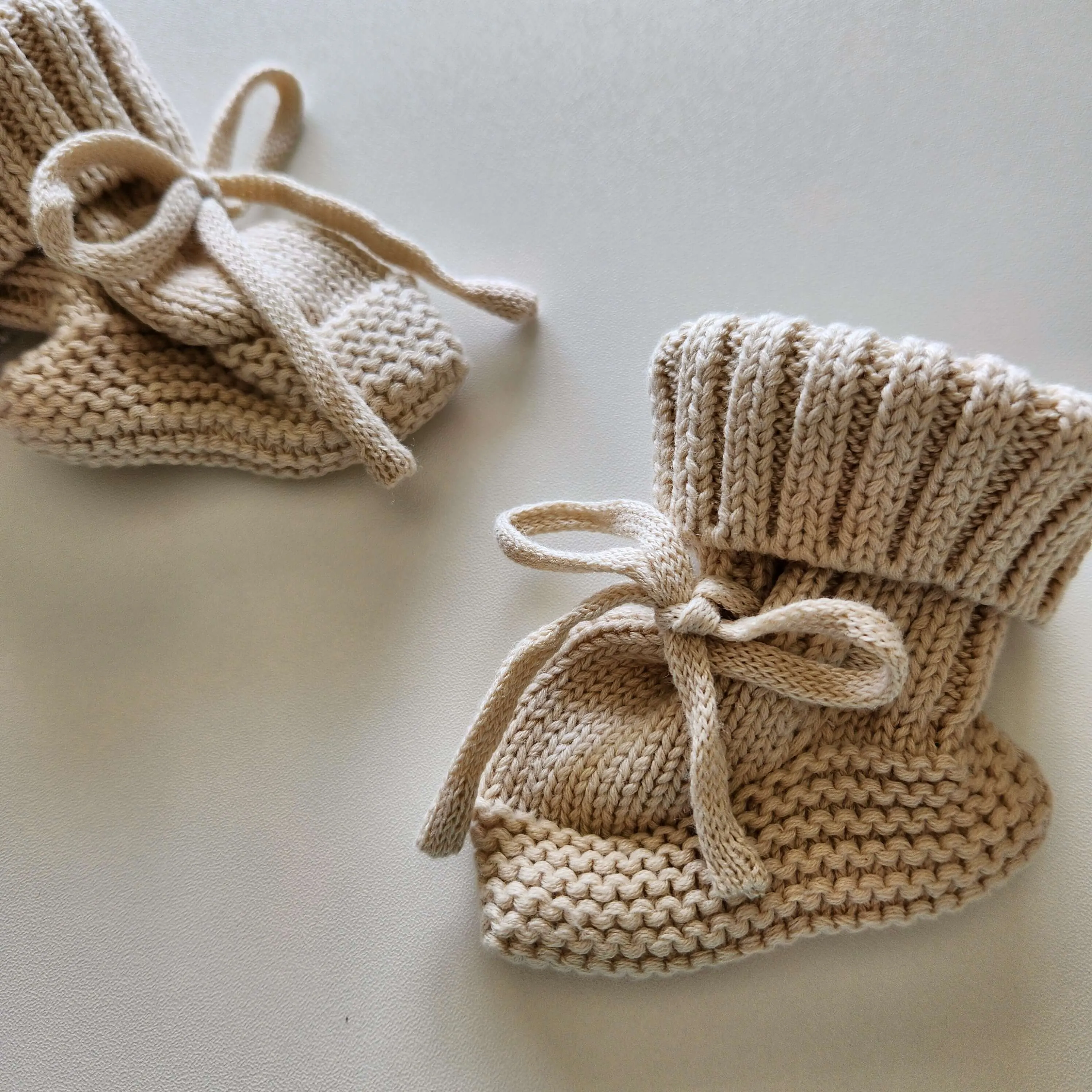 BABY BOOTIES - BISCOTTI
