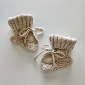 BABY BOOTIES - BISCOTTI
