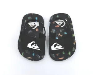 BABY BOY SIZE 1 (NB - 6 MONTHS) QUIKSILVER, Soft Velcro Sandals NWOT B9