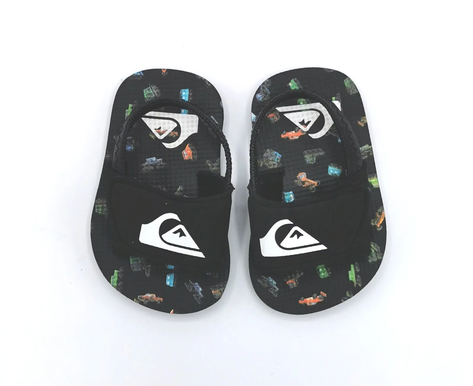 BABY BOY SIZE 1 (NB - 6 MONTHS) QUIKSILVER, Soft Velcro Sandals NWOT B9