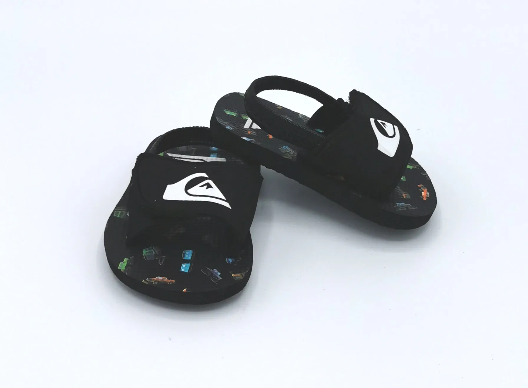 BABY BOY SIZE 1 (NB - 6 MONTHS) QUIKSILVER, Soft Velcro Sandals NWOT B9