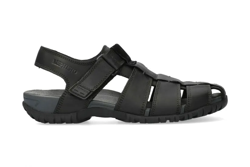 'Basile' men's sandal - black