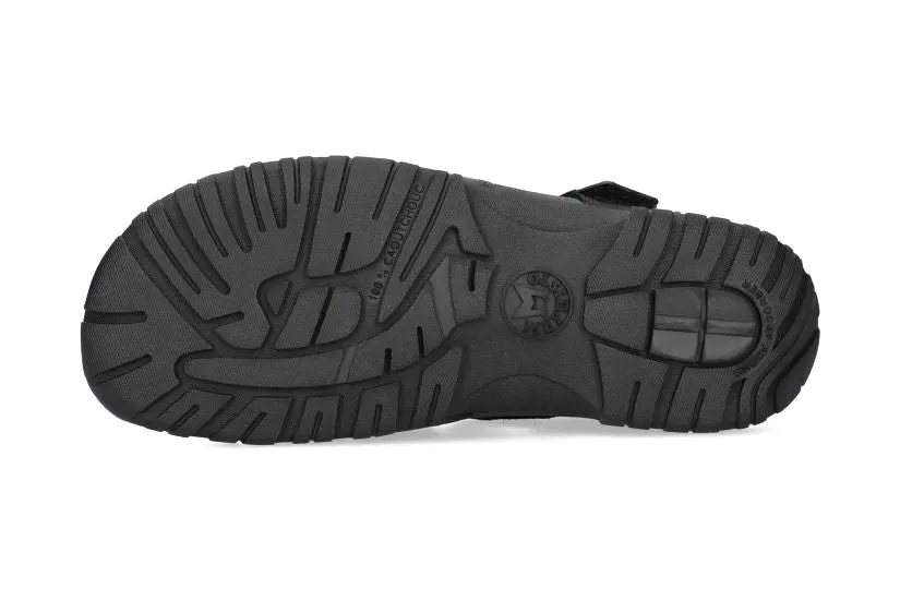 'Basile' men's sandal - black
