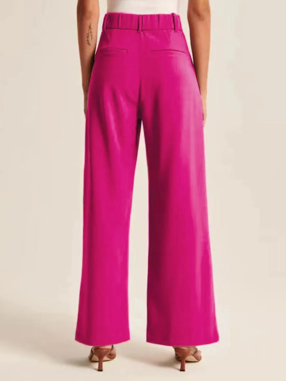 Beautiful High waist wide leg pants women