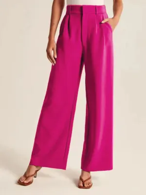 Beautiful High waist wide leg pants women