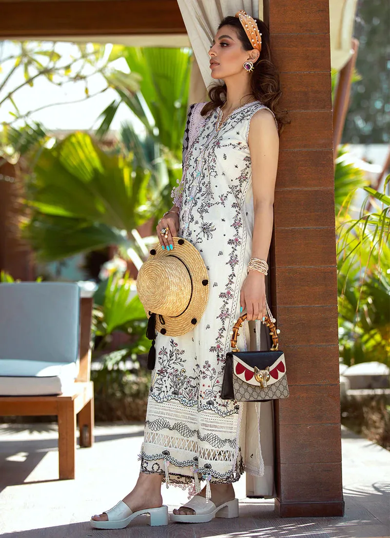 Belize | Farah Talib Aziz ILO ILO Luxury Lawn Collection 2022 | Unstitched Embroidered Lawn Suits
