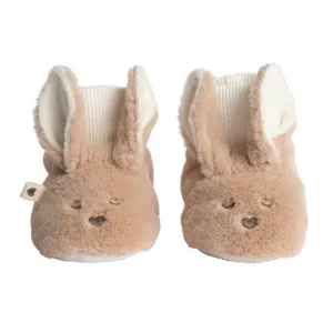 Bibs Baby Booties Kangaroo - Vanilla/Ivory