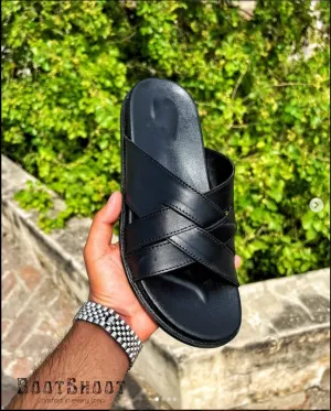 Bootshoot slippers black 368