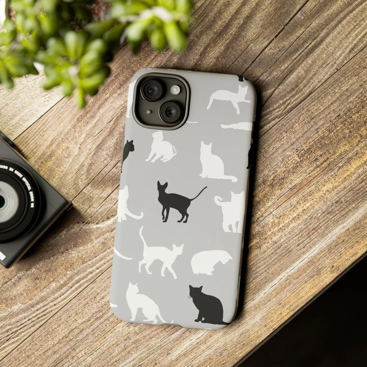 Cats Pattern Tough Phone Case