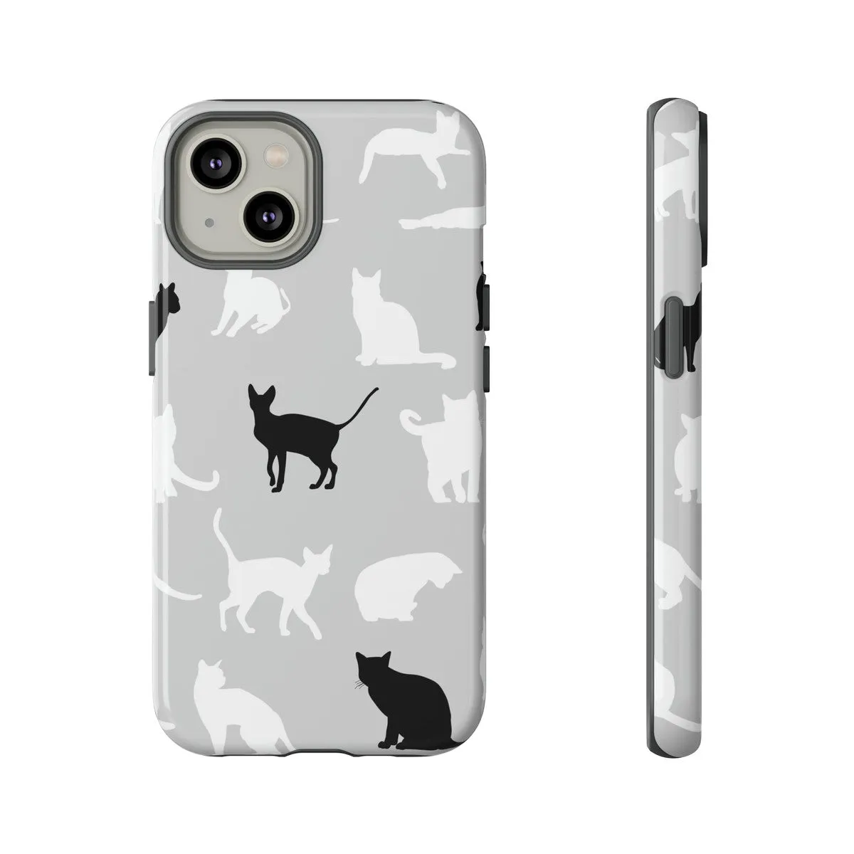 Cats Pattern Tough Phone Case
