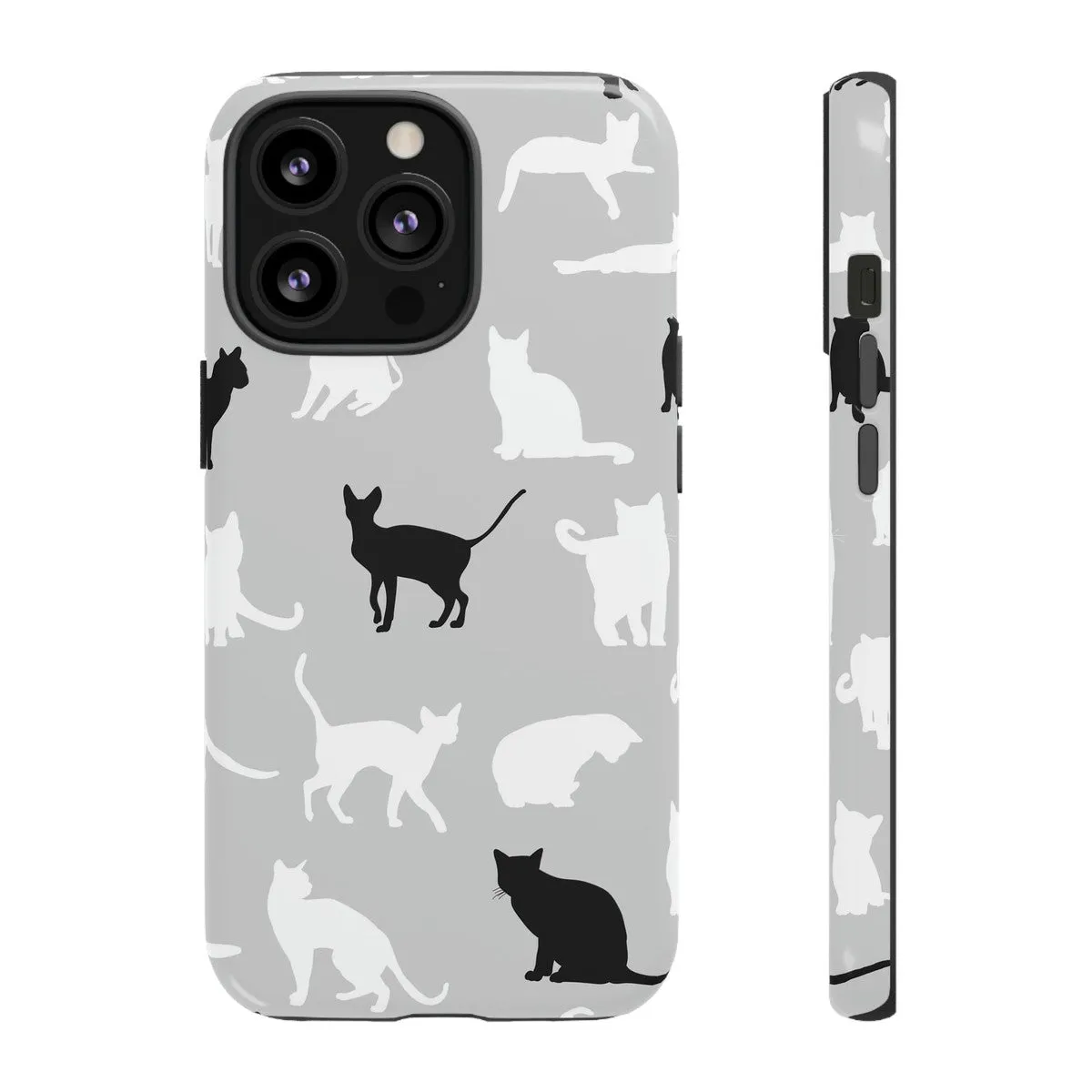 Cats Pattern Tough Phone Case