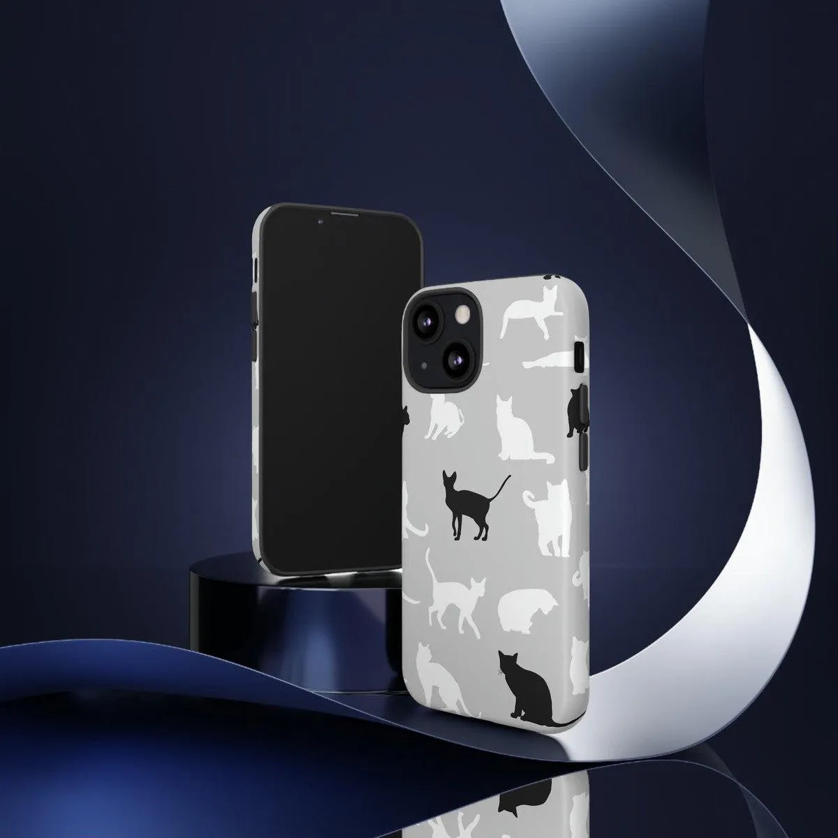Cats Pattern Tough Phone Case