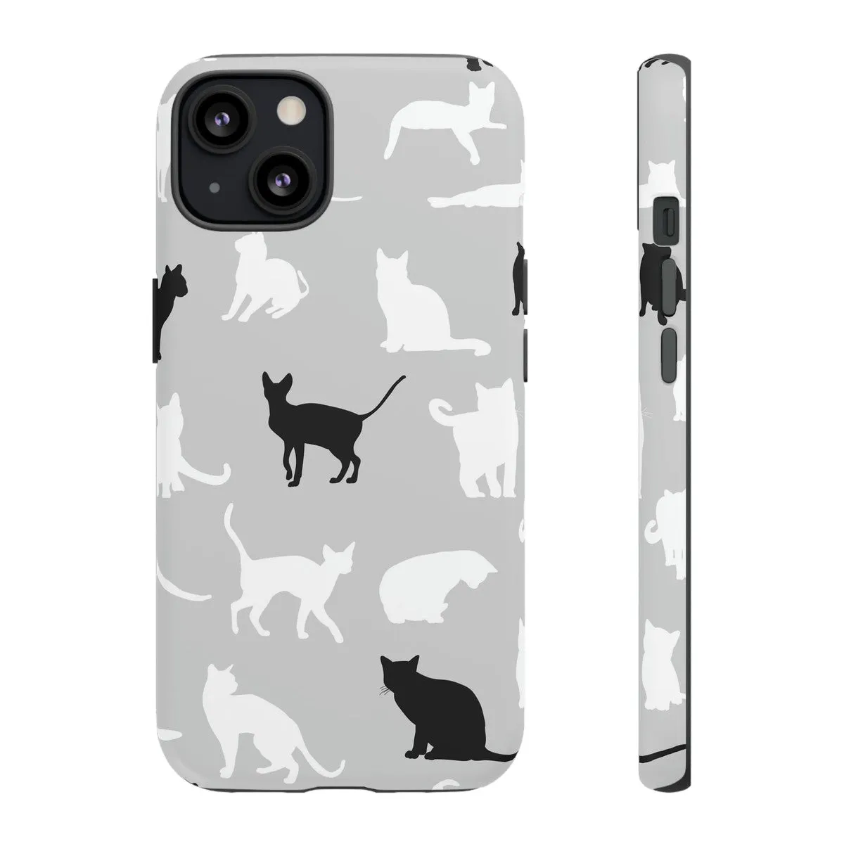 Cats Pattern Tough Phone Case