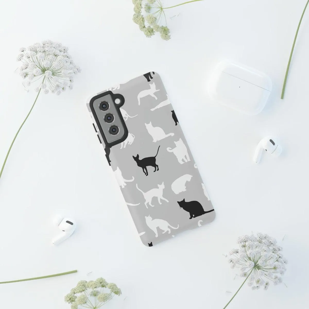 Cats Pattern Tough Phone Case