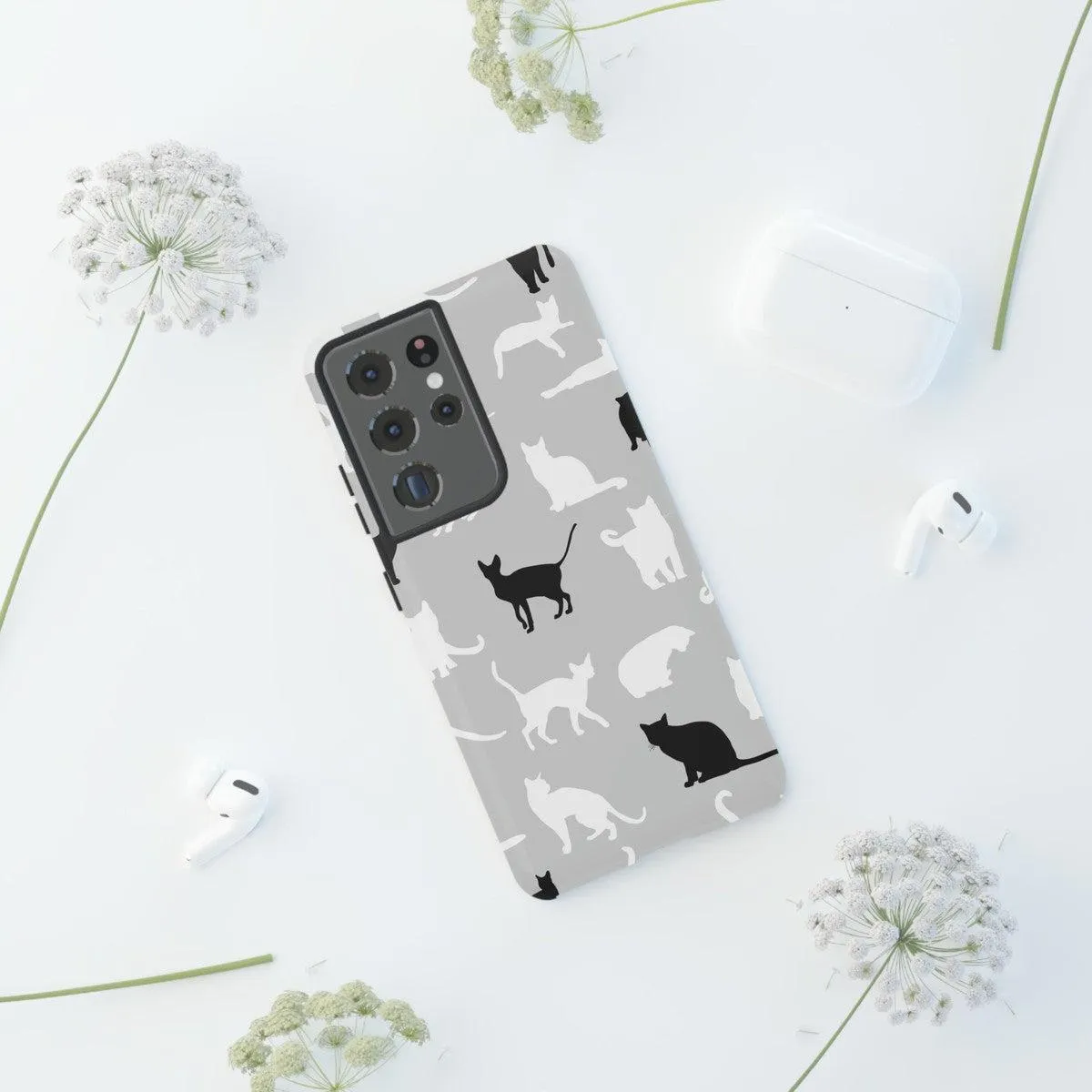 Cats Pattern Tough Phone Case
