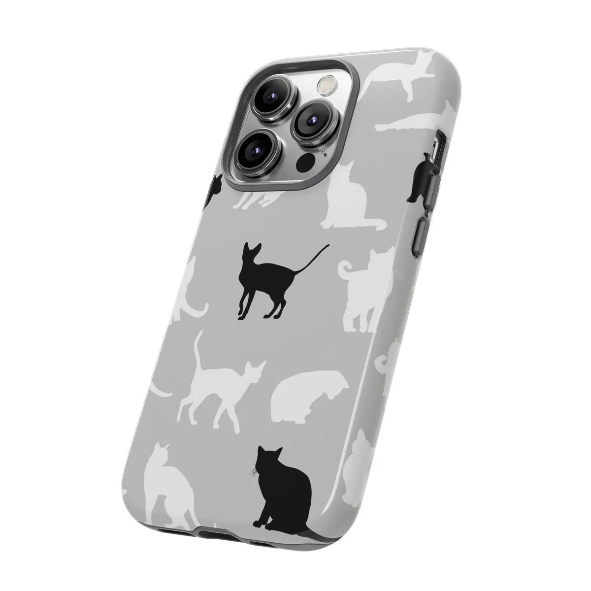Cats Pattern Tough Phone Case