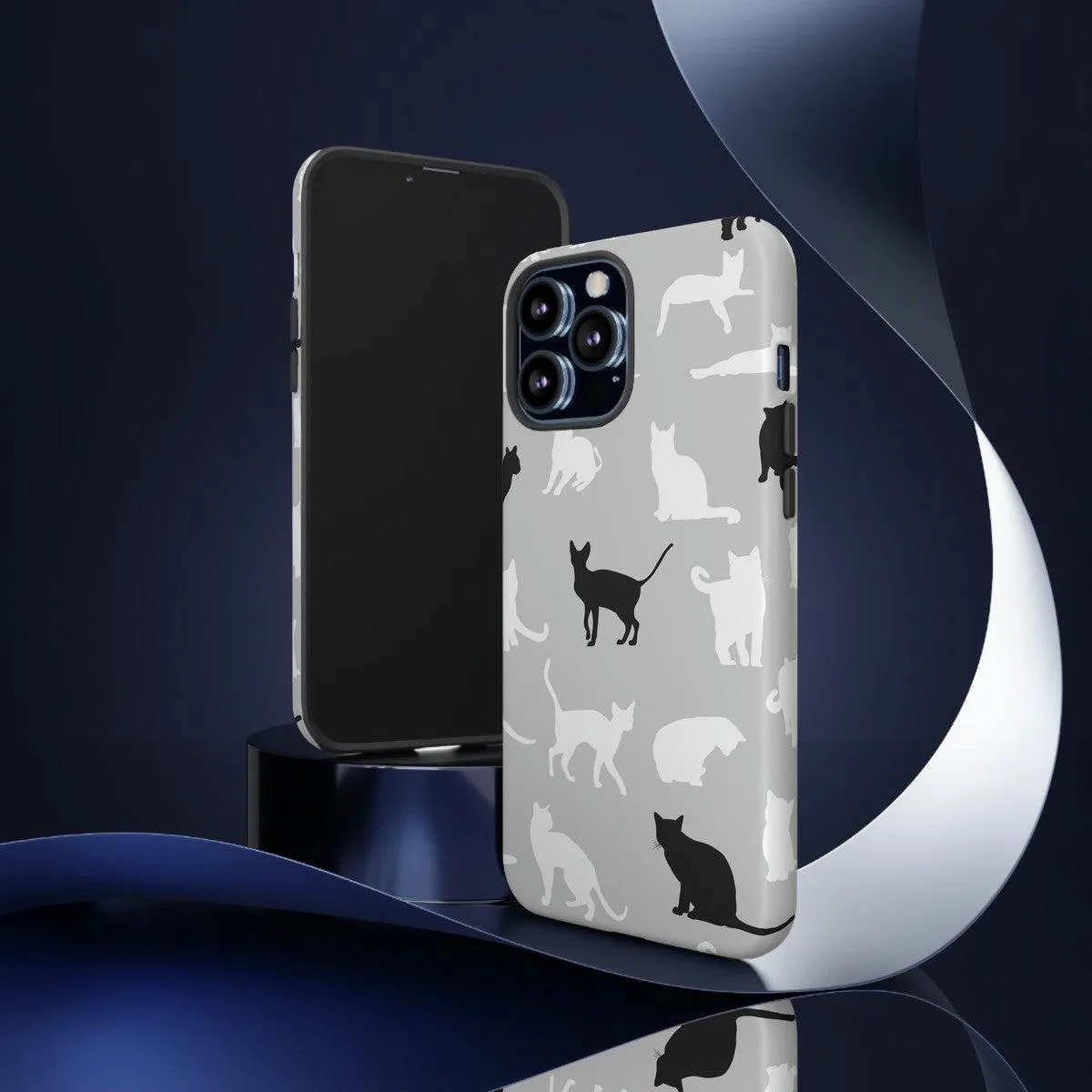 Cats Pattern Tough Phone Case