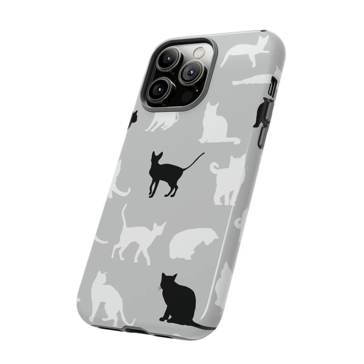 Cats Pattern Tough Phone Case