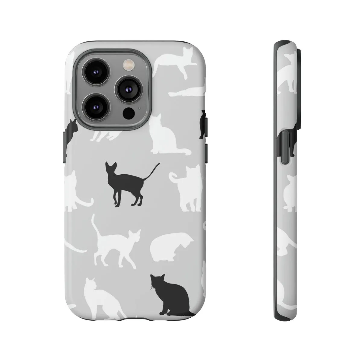 Cats Pattern Tough Phone Case