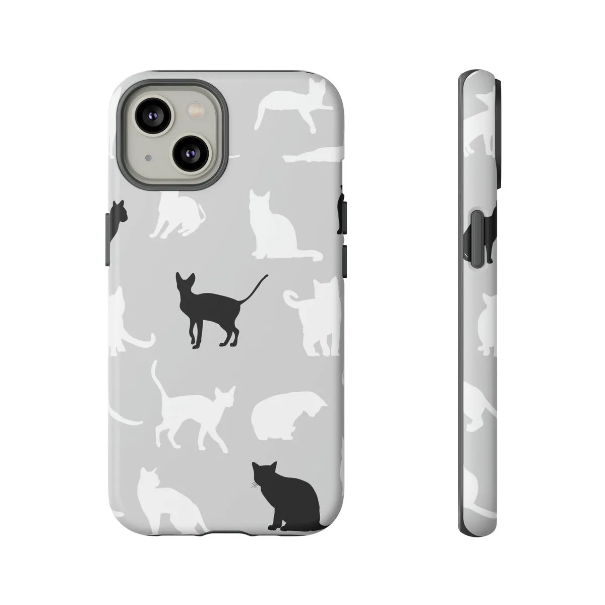 Cats Pattern Tough Phone Case