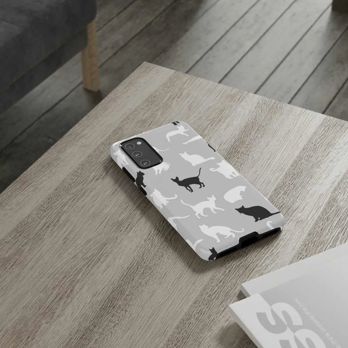 Cats Pattern Tough Phone Case