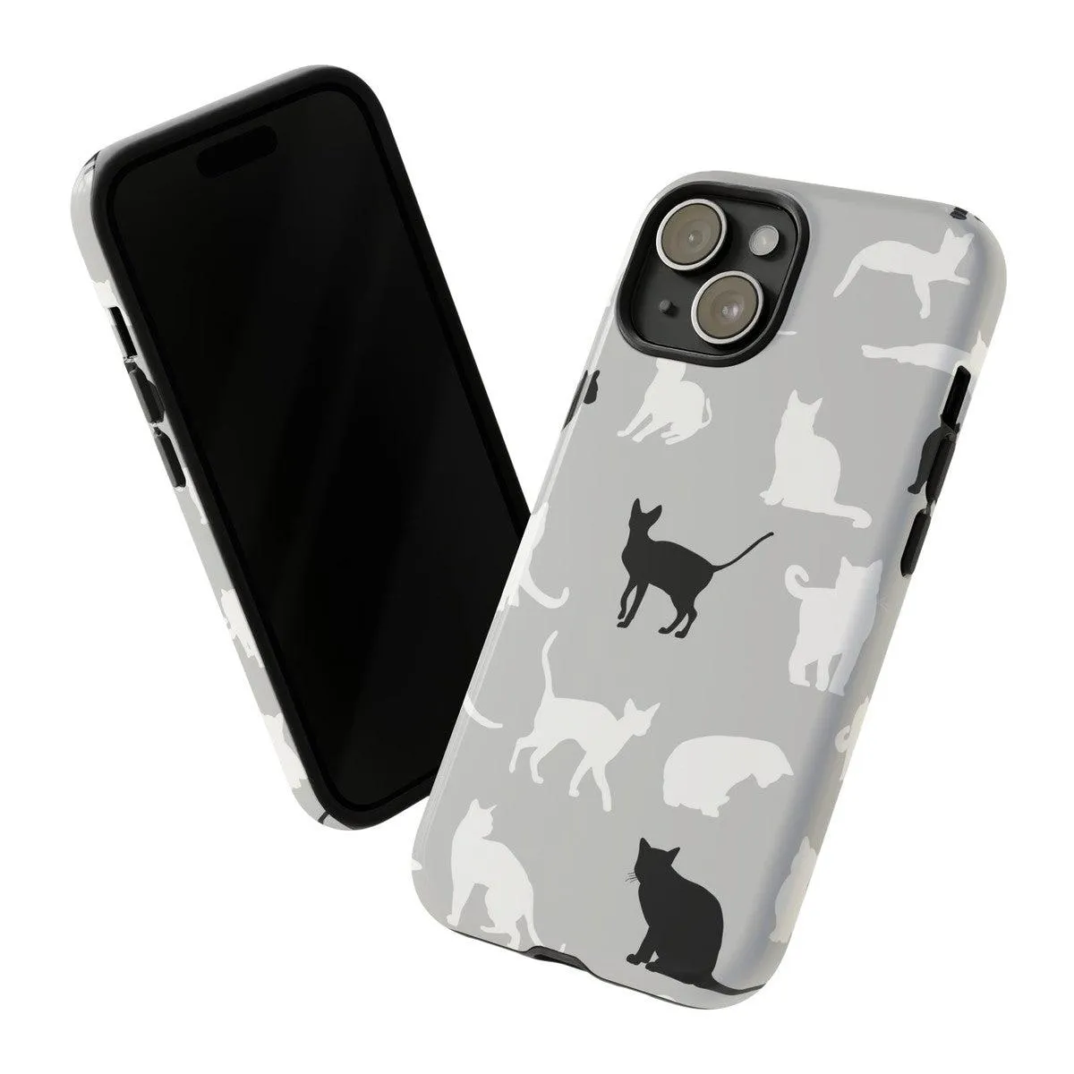 Cats Pattern Tough Phone Case