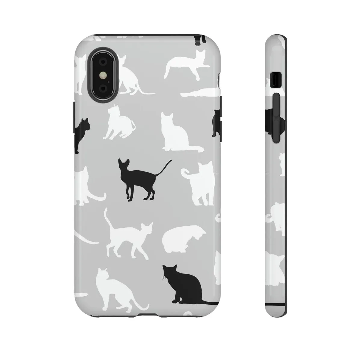 Cats Pattern Tough Phone Case
