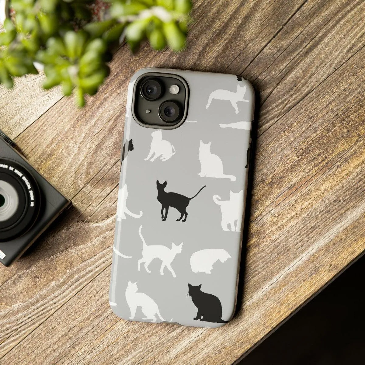 Cats Pattern Tough Phone Case