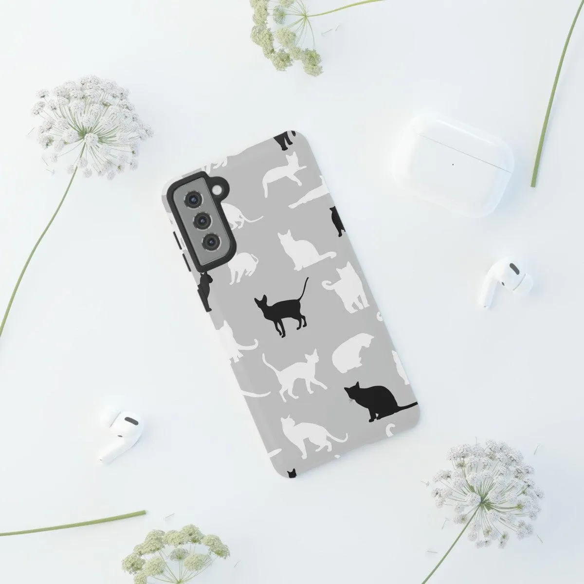 Cats Pattern Tough Phone Case