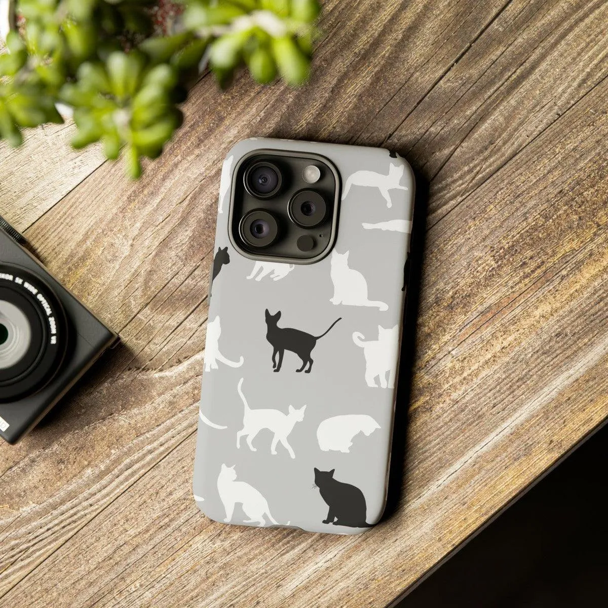 Cats Pattern Tough Phone Case