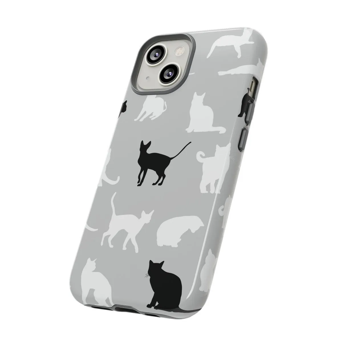 Cats Pattern Tough Phone Case