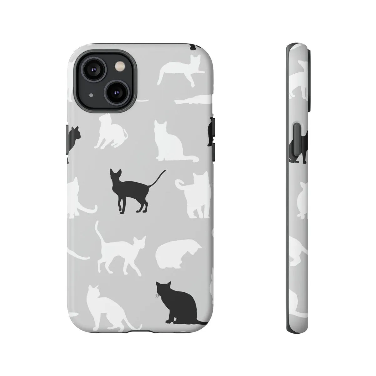 Cats Pattern Tough Phone Case