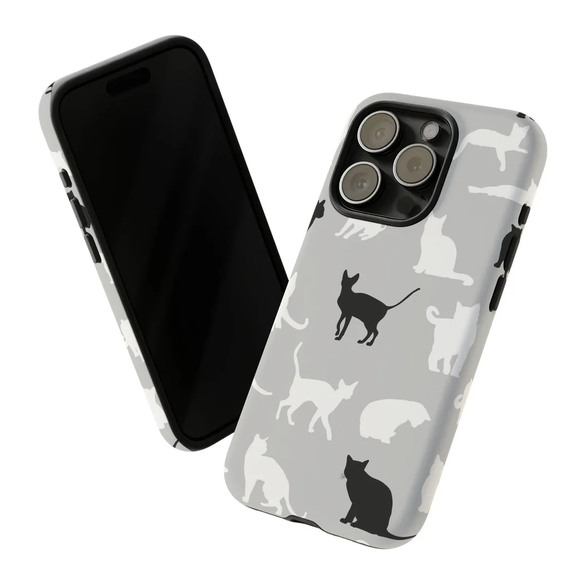 Cats Pattern Tough Phone Case