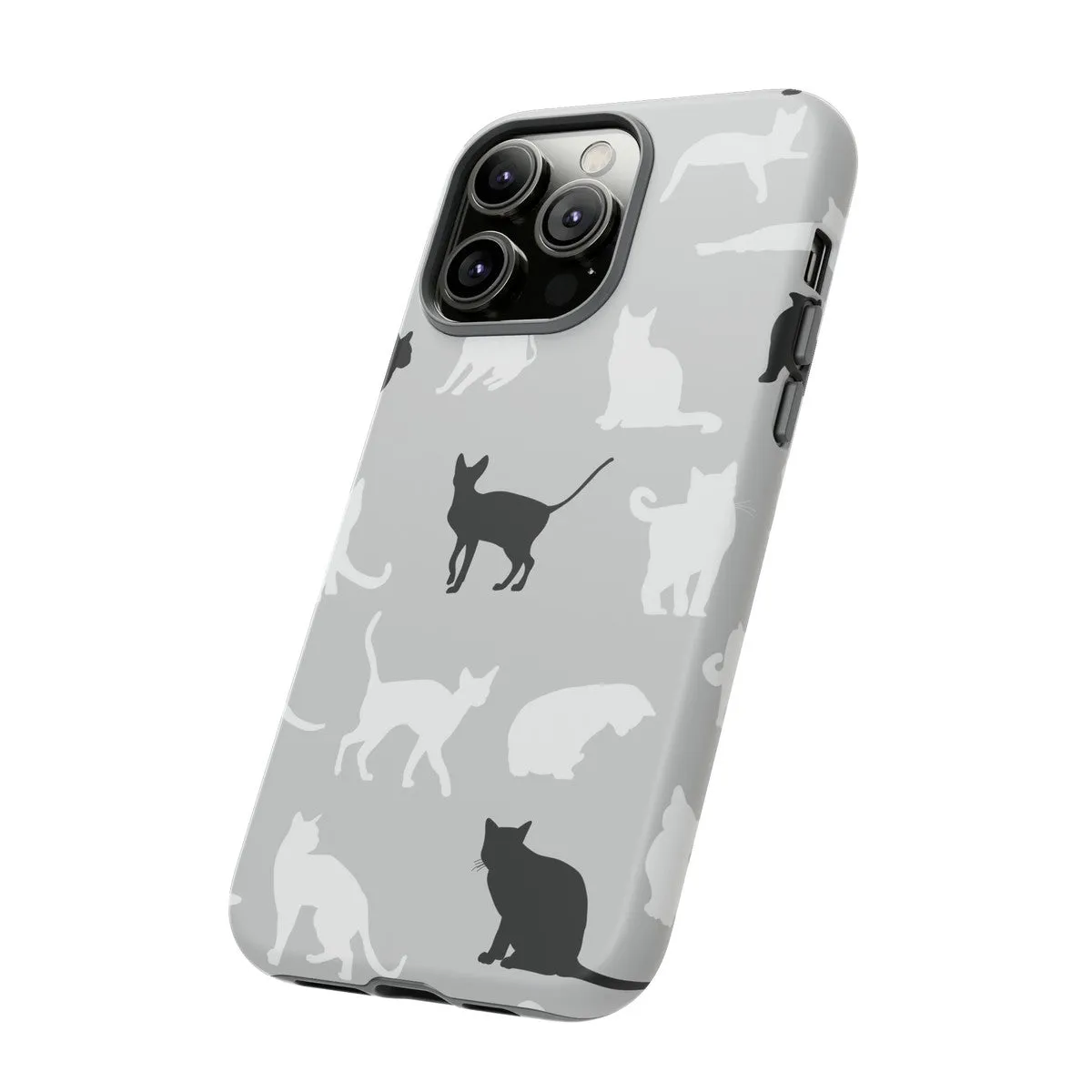 Cats Pattern Tough Phone Case