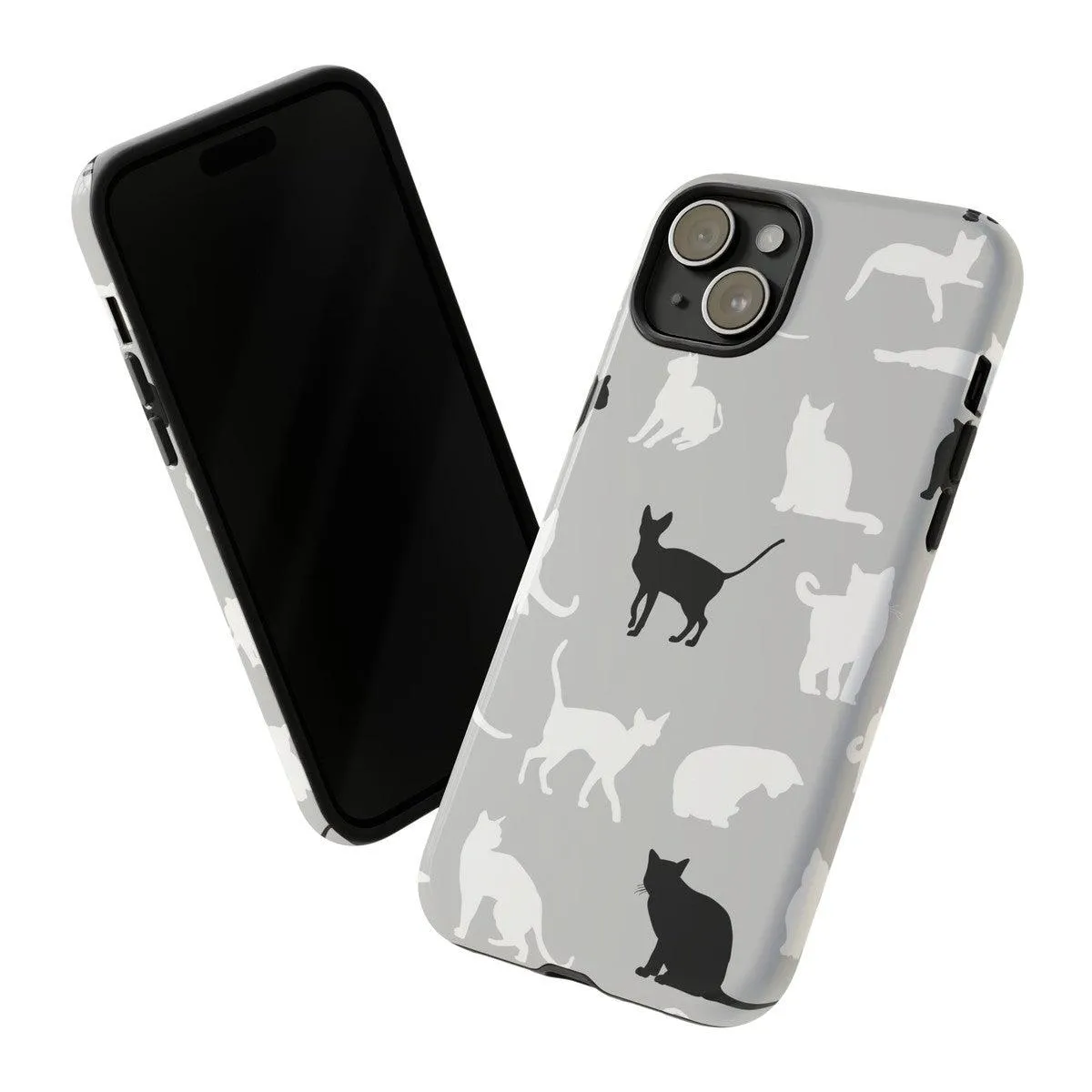 Cats Pattern Tough Phone Case
