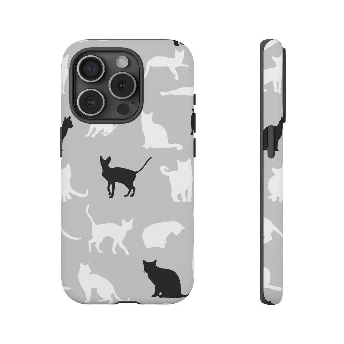 Cats Pattern Tough Phone Case