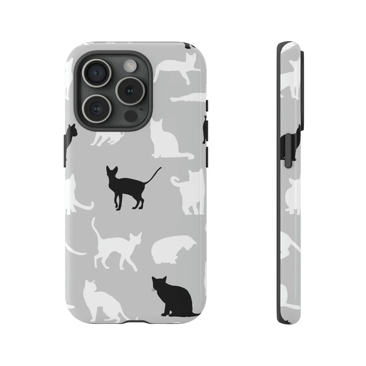 Cats Pattern Tough Phone Case