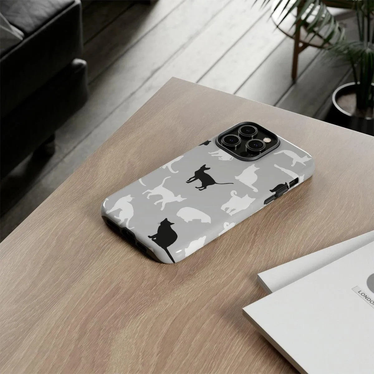 Cats Pattern Tough Phone Case