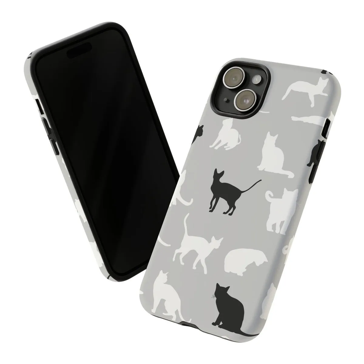 Cats Pattern Tough Phone Case