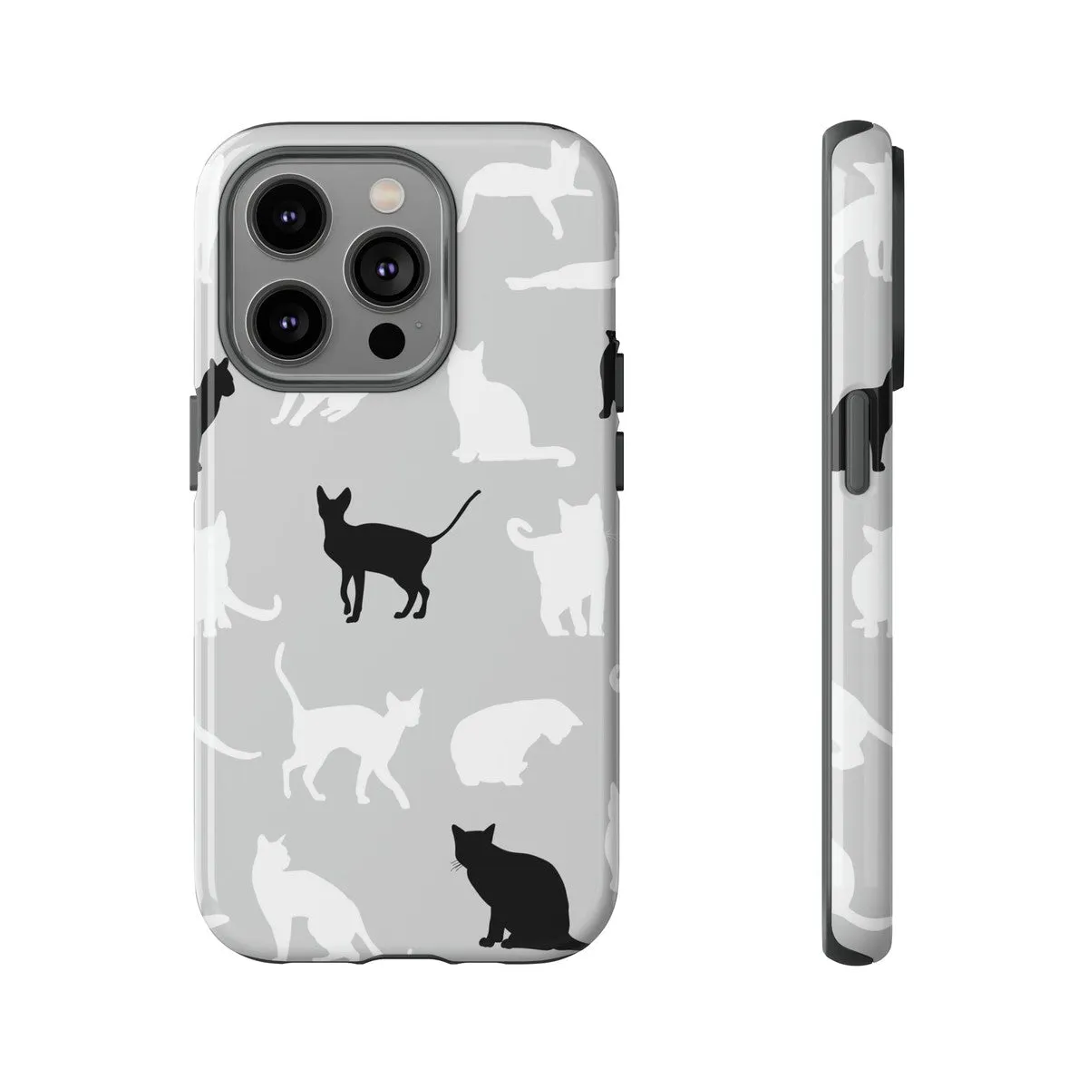 Cats Pattern Tough Phone Case