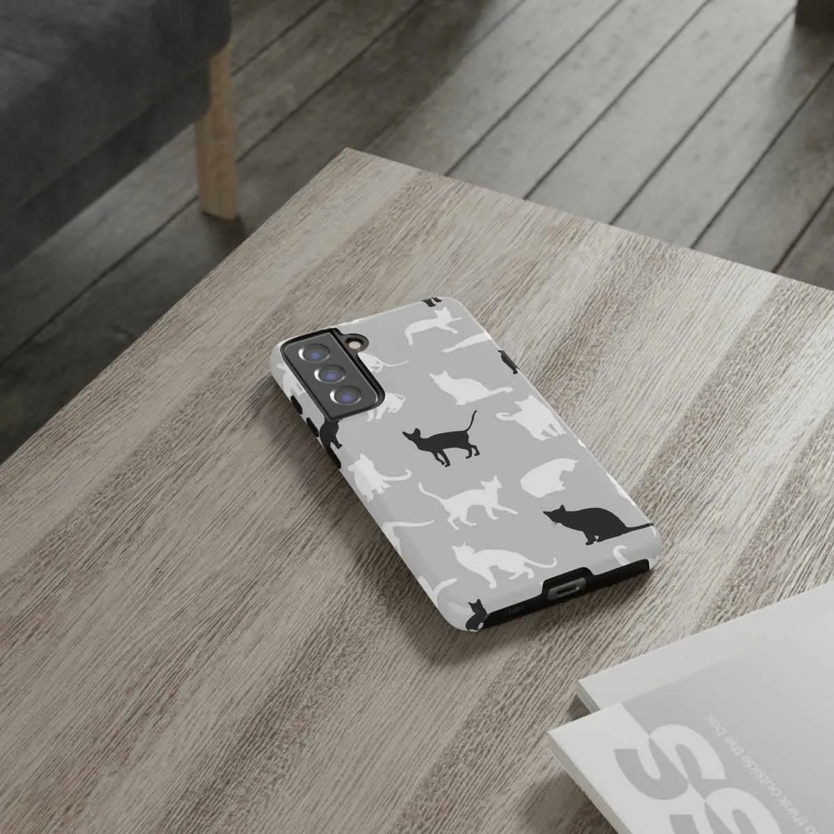 Cats Pattern Tough Phone Case