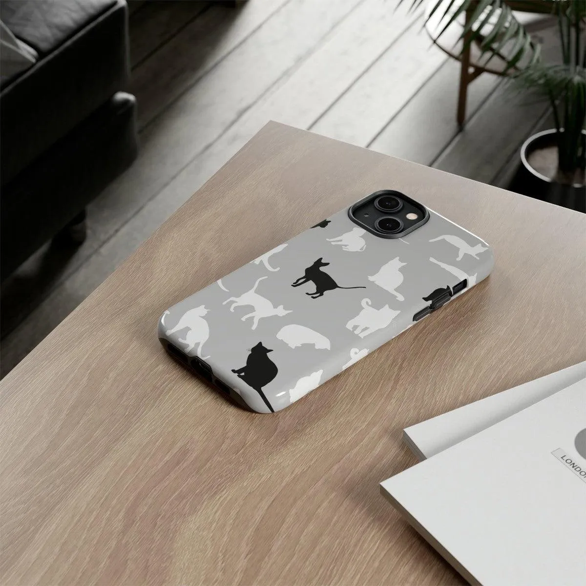 Cats Pattern Tough Phone Case
