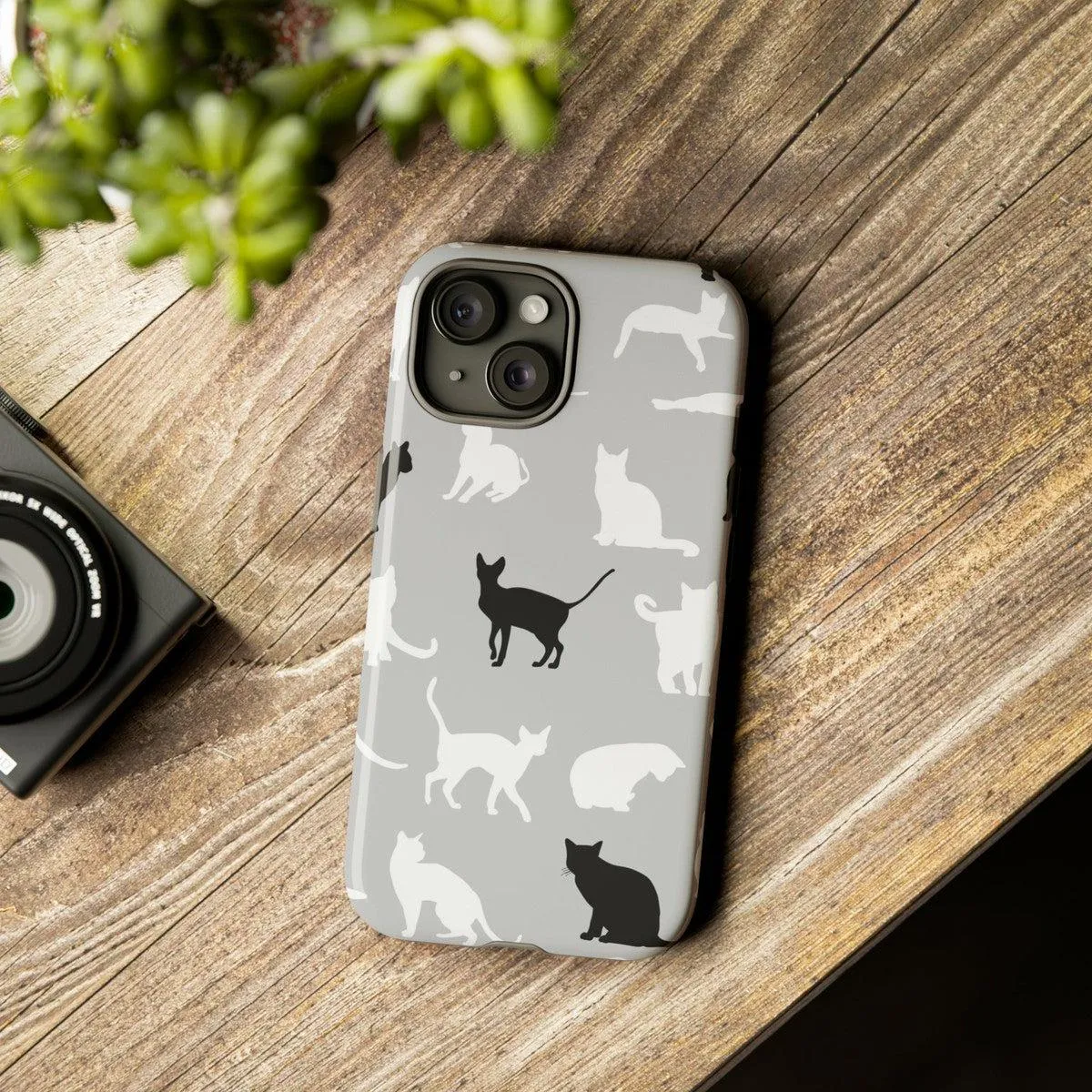 Cats Pattern Tough Phone Case